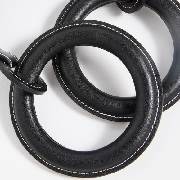NWT Staud Zeta Bracelet Bag Black